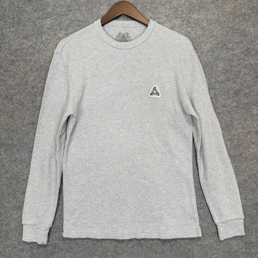 Palace Skatebloards Sofar Waffle Knit Thermal Shirt Mens Medium Skate Skater Tee